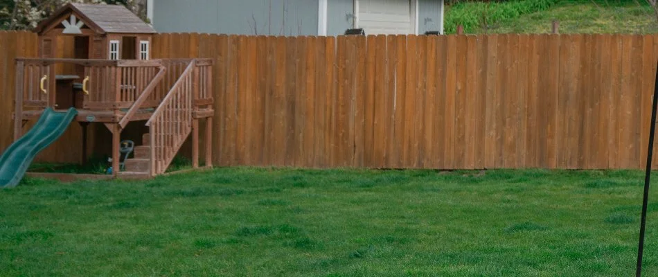 Healthy, green lawn on a property in Pierce County, WA.