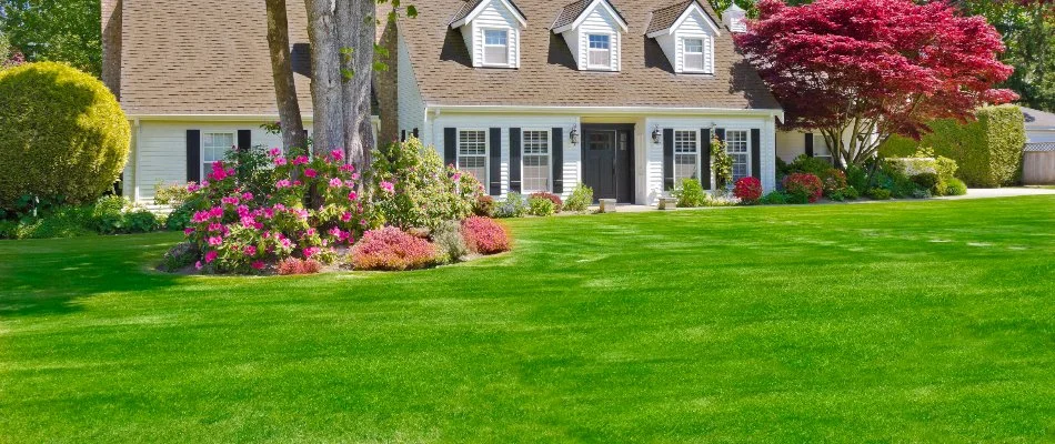 Large residential property with green lawn in Seattle, WA.