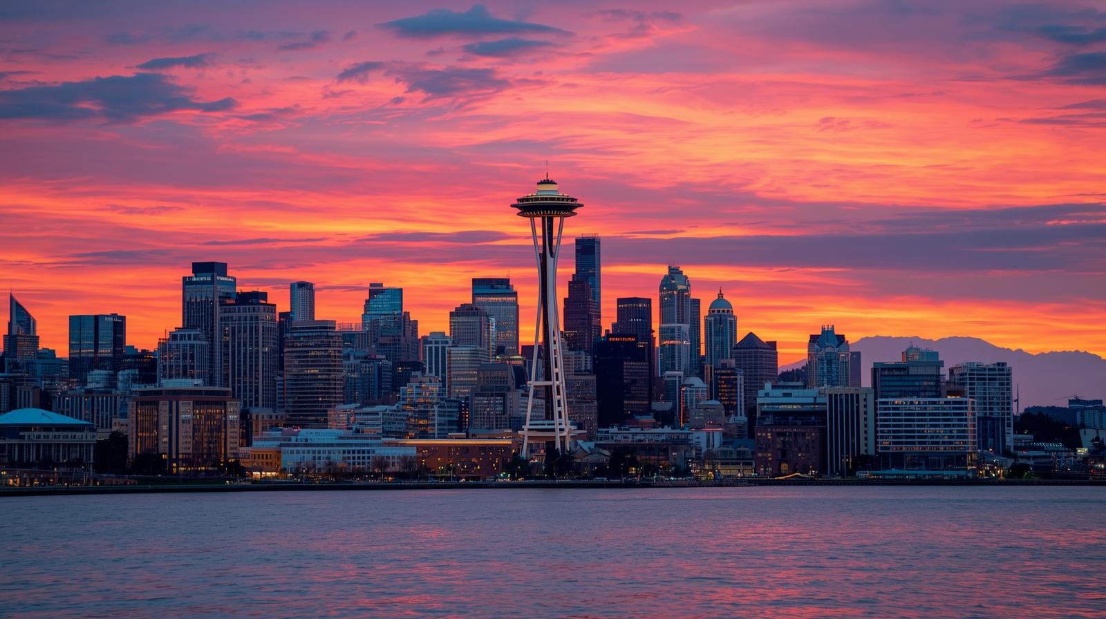 Seattle area skyline